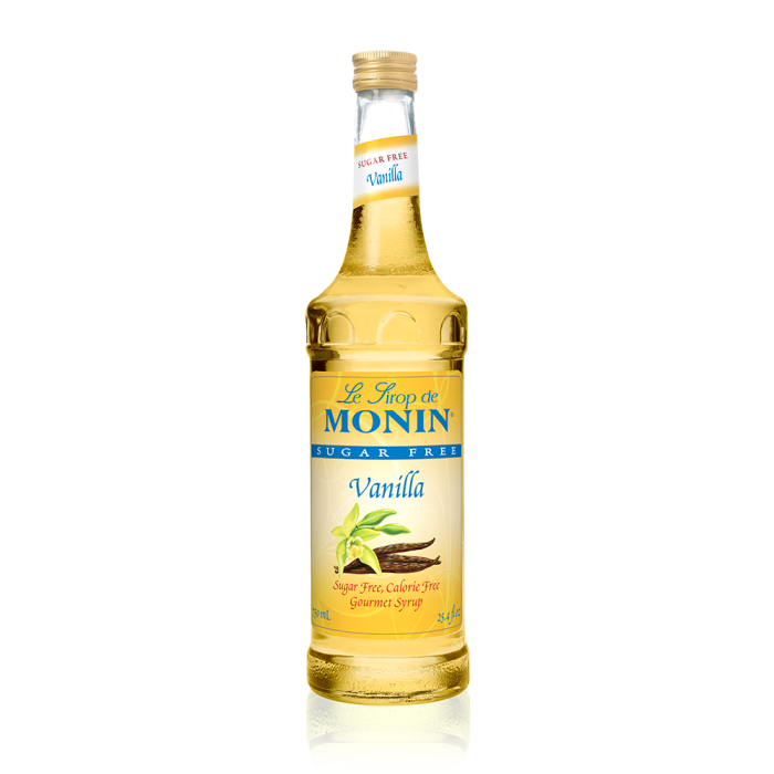 Monin Organic Vanilla Syrup - 750ml Bottle
