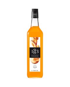 Routin 1883 Peach Syrup - 1L PET Bottle