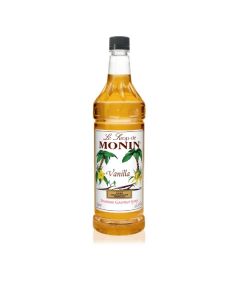 Monin Vanilla Syrup - 4/1L Bottles