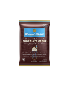 hollander chocolate creme frappe mix package front