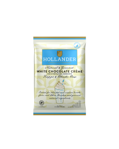 hollander white chocolate creme frappe package front