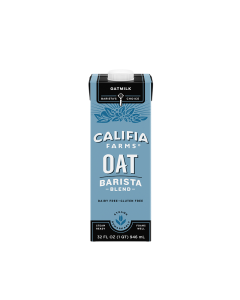 califia barista oat milk
