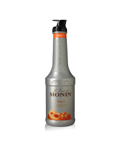 Monin Peach Fruit Puree - 1L Bottle