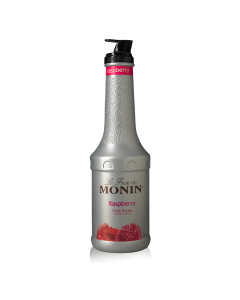 Monin Raspberry Fruit Puree - 1L Bottle