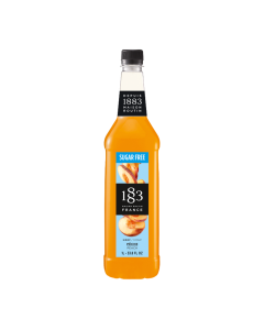 Routin 1883 Sugar Free Peach Syrup - 1L Bottle