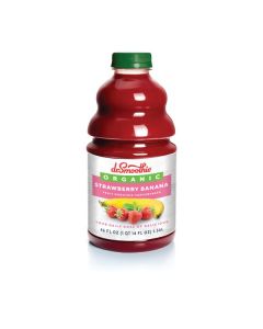 Dr. Smoothie Organic Strawberry Banana - 46oz Bottle
