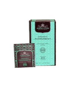 Harney and Sons Tea Organic Peppermint - Case of 6/20 Count Boxes