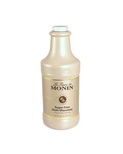 Monin Sugar Free Dark Chocolate Sauce - 64oz Bottle