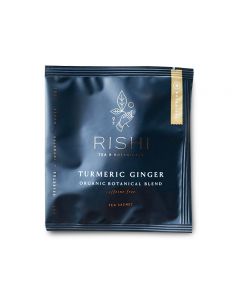 rishi turmeric ginger teabag