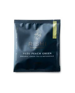 rishi yuza peach green teabag