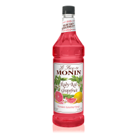 Monin Ruby Red Grapefruit Syrup - 4/1L Bottles