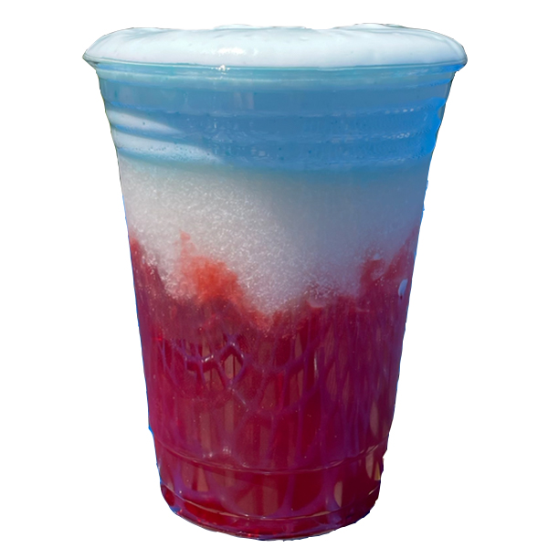 lotus red white and blue energy drink